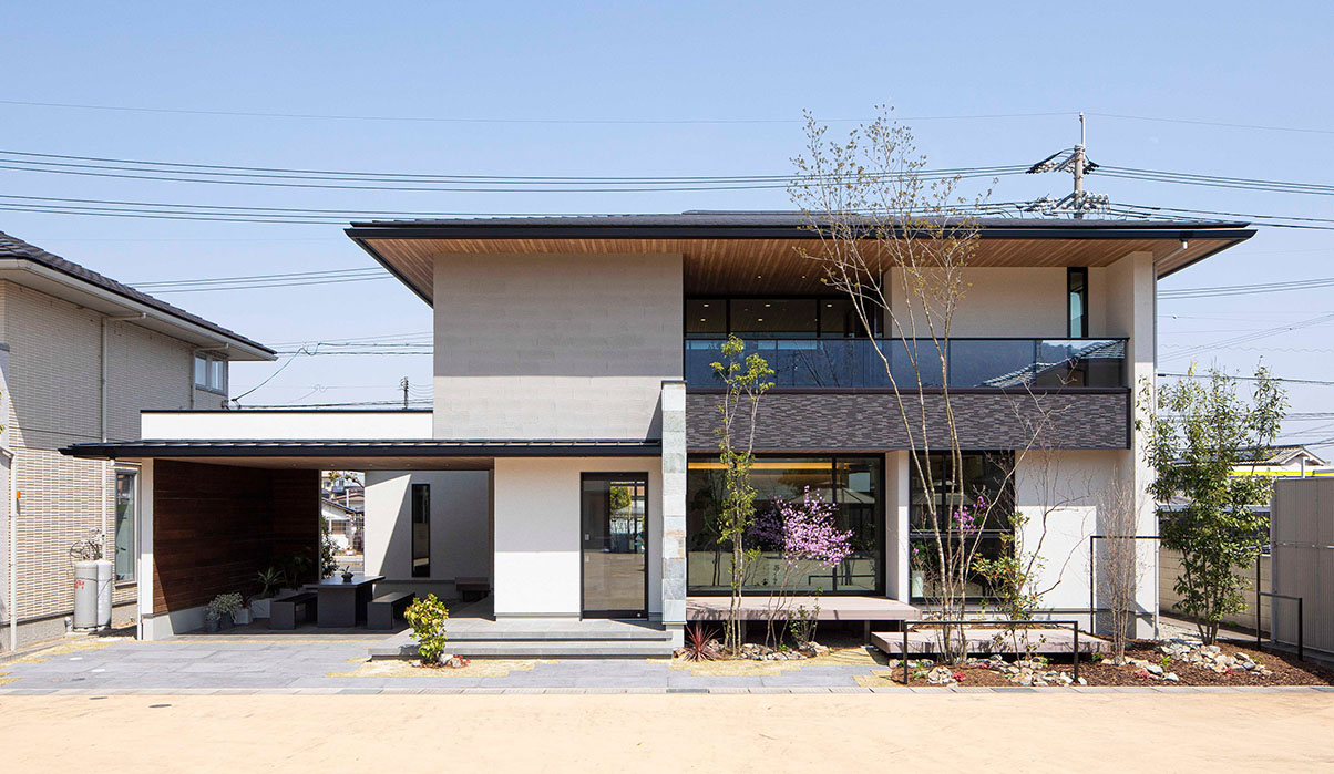 GIAZO コンセプトモデル「大空間・大開口の家」外観